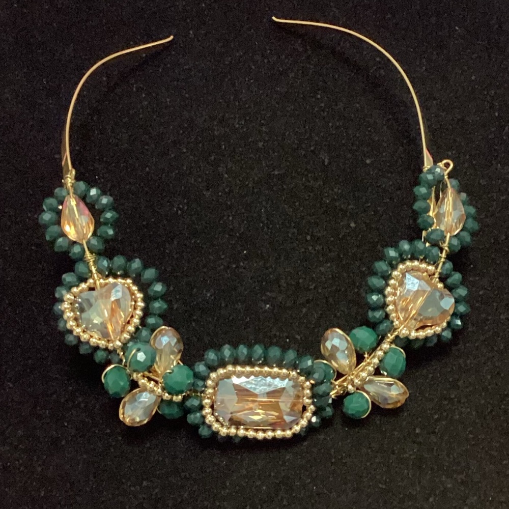 Beautiful Omega Gold Plated Two Tone Necklace